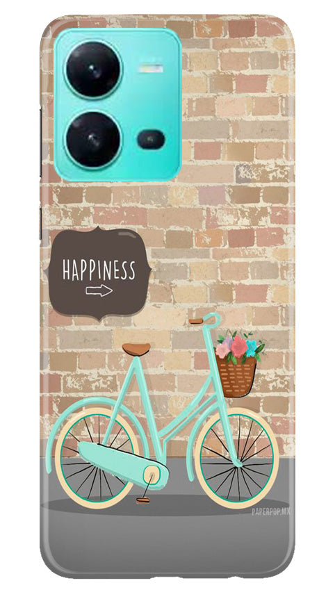 Happiness Mobile Back Case for Vivo V25 5G (Design - 53) Happiness Case for Vivo V25 5G