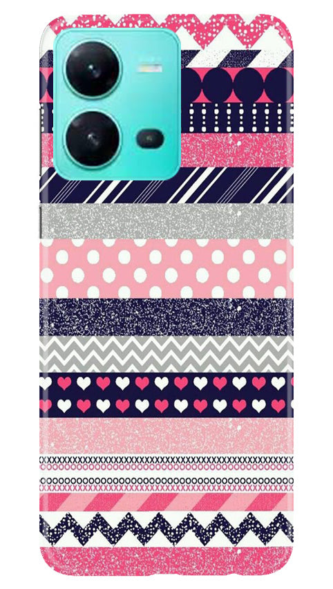 Pattern3 Mobile Back Case for Vivo V25 5G (Design - 90) Pattern3 Case for Vivo V25 5G