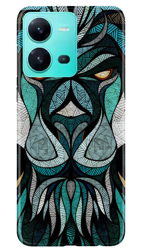 Lion Mobile Back Case for Vivo V25 5G (Design - 97) Lion Case for Vivo V25 5G