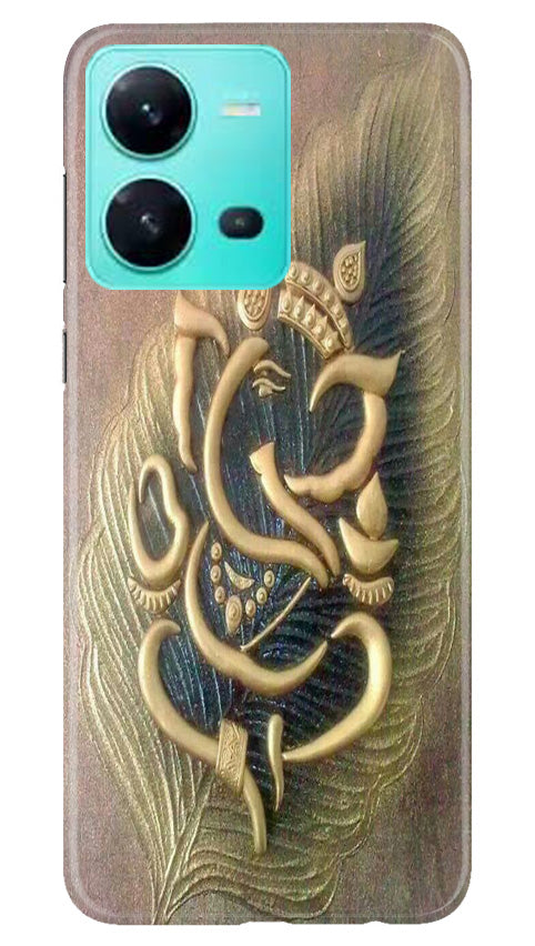 Lord Ganesha Mobile Back Case for Vivo V25 5G (Design - 100) Lord Ganesha Case for Vivo V25 5G