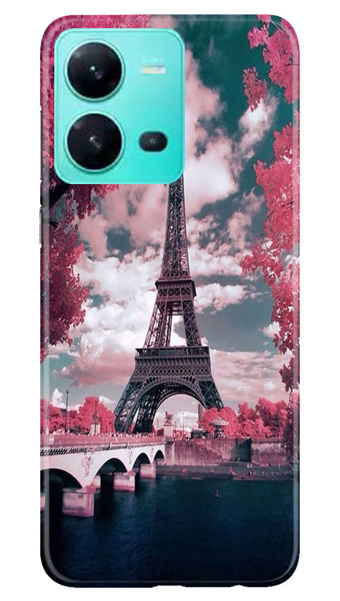 Eiffel Tower Mobile Back Case for Vivo V25 5G (Design - 101) Eiffel Tower Case for Vivo V25 5G (Design - 101)