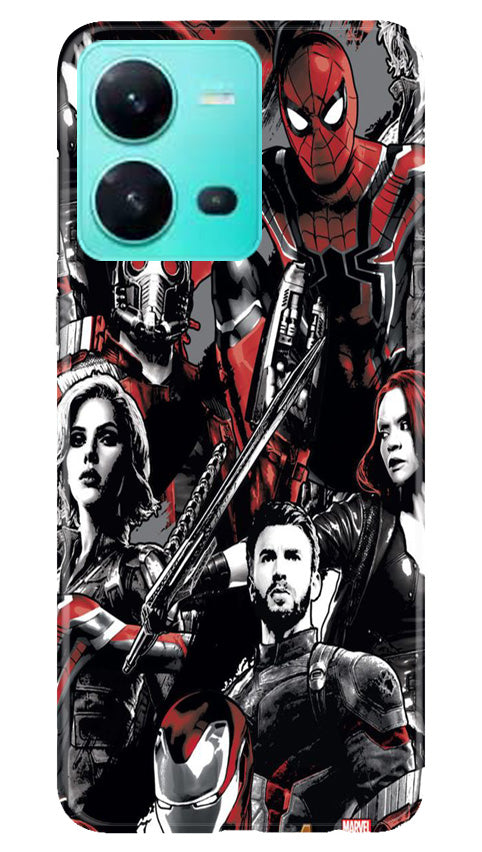 Avengers Mobile Back Case for Vivo V25 5G (Design - 159) Avengers Case for Vivo V25 5G (Design - 159)