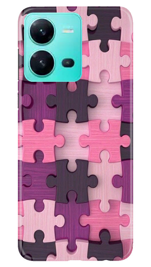 Puzzle Mobile Back Case for Vivo V25 5G (Design - 168) Puzzle Case for Vivo V25 5G (Design - 168)