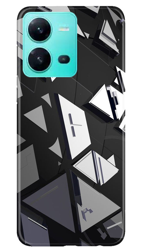 Modern Art Mobile Back Case for Vivo V25 5G (Design - 198) Modern Art Case for Vivo V25 5G (Design No. 198)