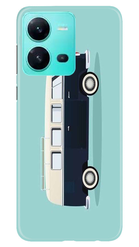 Travel Bus Mobile Back Case for Vivo V25 5G (Design - 338) Travel Bus Mobile Back Case for Vivo V25 5G (Design - 338)