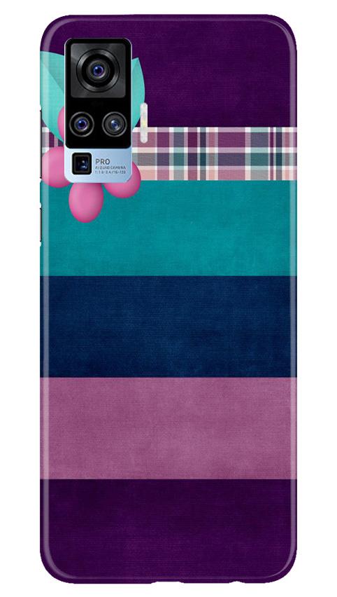 Purple Blue Mobile Back Case for Vivo X50 Pro (Design - 37) Purple Blue Case for Vivo X50 Pro