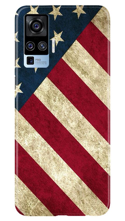 America Mobile Back Case for Vivo X50 Pro (Design - 79) America Case for Vivo X50 Pro