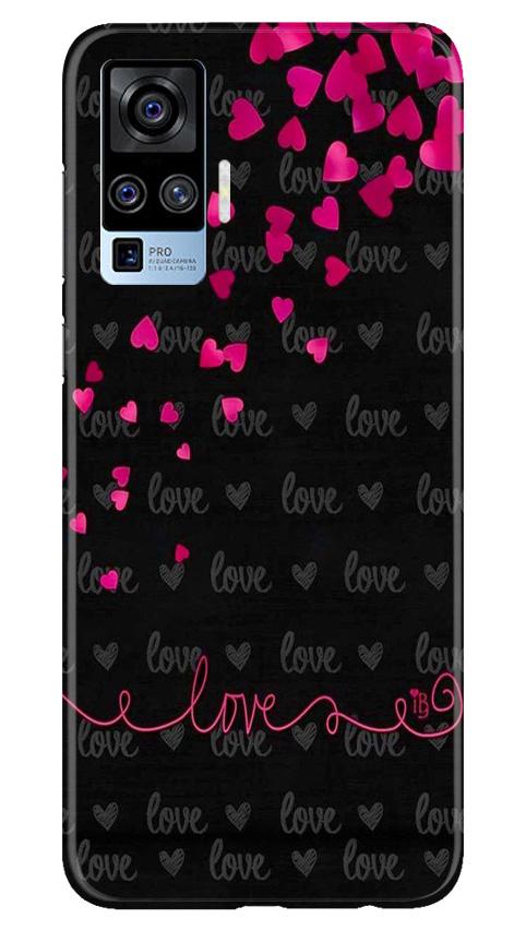 Love in Air Mobile Back Case for Vivo X50 Pro (Design - 89) Love in Air Case for Vivo X50 Pro