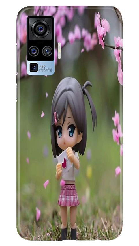 Cute Girl Mobile Back Case for Vivo X50 Pro (Design - 92) Cute Girl Case for Vivo X50 Pro