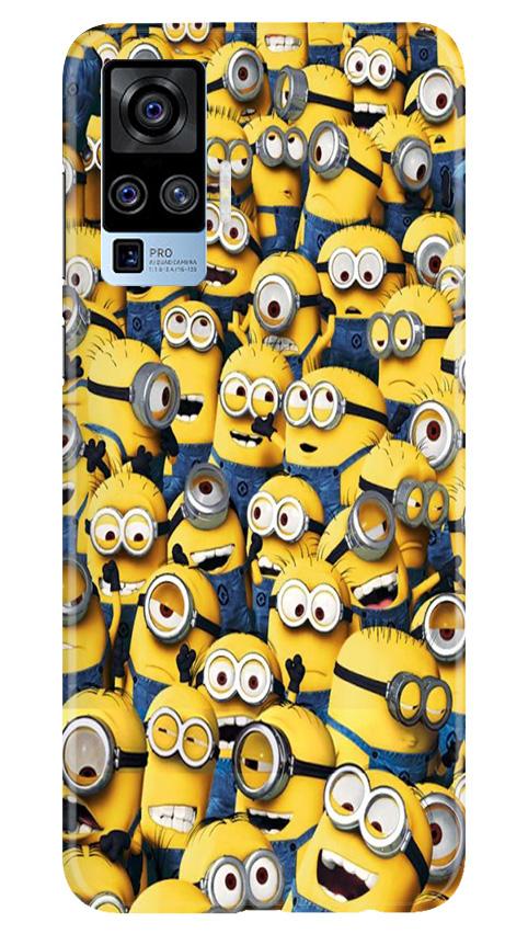 Minions Mobile Back Case for Vivo X50 Pro (Design - 126) Minions Case for Vivo X50 Pro (Design - 126)