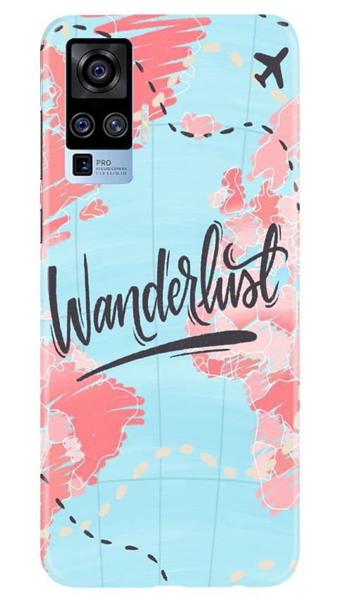 Wonderlust Travel Mobile Back Case for Vivo X50 Pro (Design - 223) Wonderlust Travel Case for Vivo X50 Pro (Design No. 223)