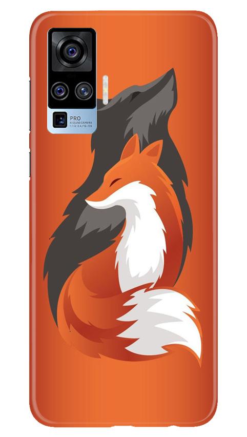 Wolf Mobile Back Case for Vivo X50 Pro (Design - 224) Wolf Case for Vivo X50 Pro (Design No. 224)