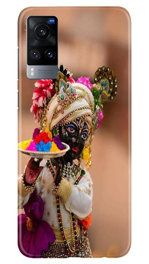 Lord Krishna2 Mobile Back Case for Vivo X60 (Design - 17) Lord Krishna2 Case for Vivo X60