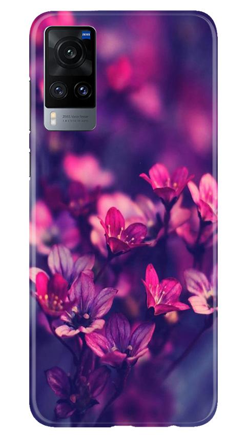 flowers Mobile Back Case for Vivo X60 (Design - 25) flowers Case for Vivo X60