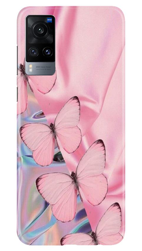 Butterflies Mobile Back Case for Vivo X60 (Design - 26) Butterflies Case for Vivo X60