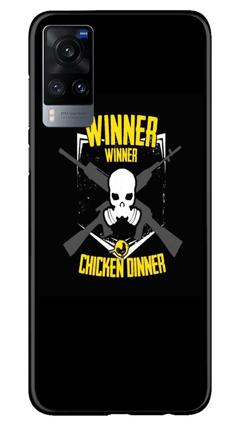 Winner Winner Chicken Dinner Mobile Back Case for Vivo X60 (Design - 178) Winner Winner Chicken Dinner Case for Vivo X60 (Design - 178)