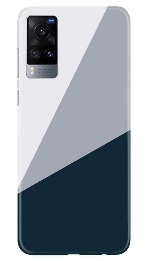 Blue Shade Mobile Back Case for Vivo X60 (Design - 182) Blue Shade Case for Vivo X60 (Design - 182)