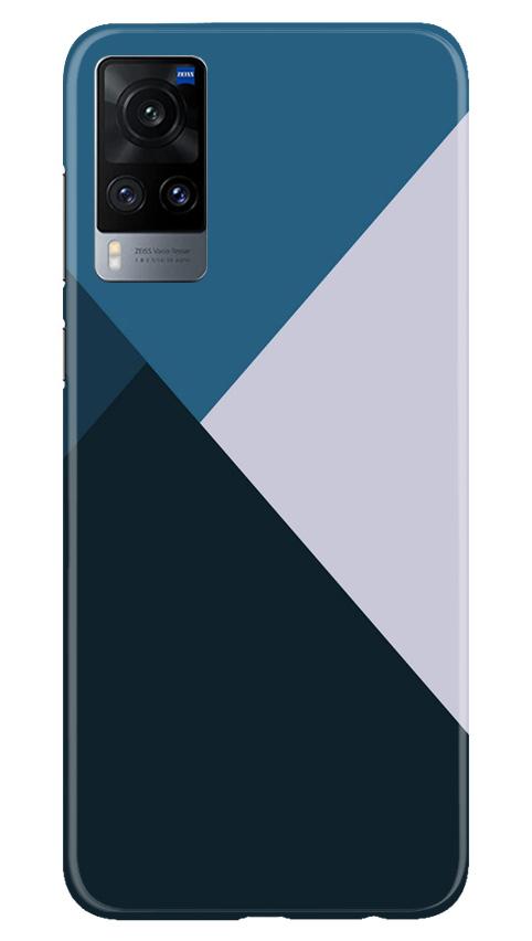 Blue Shades Mobile Back Case for Vivo X60 (Design - 188) Blue Shades Case for Vivo X60 (Design - 188)