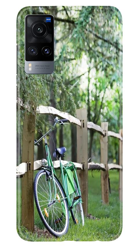 Bicycle Mobile Back Case for Vivo X60 (Design - 208) Bicycle Case for Vivo X60 (Design No. 208)
