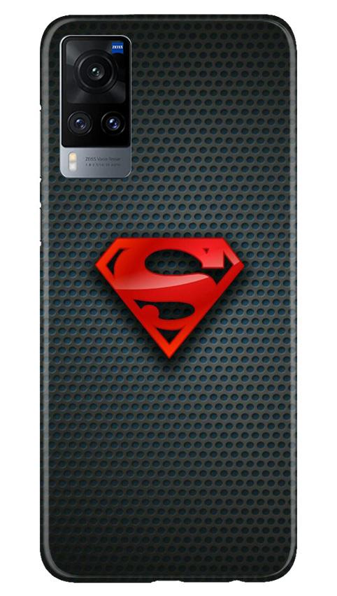Superman Mobile Back Case for Vivo X60 (Design - 247) Superman Case for Vivo X60 (Design No. 247)