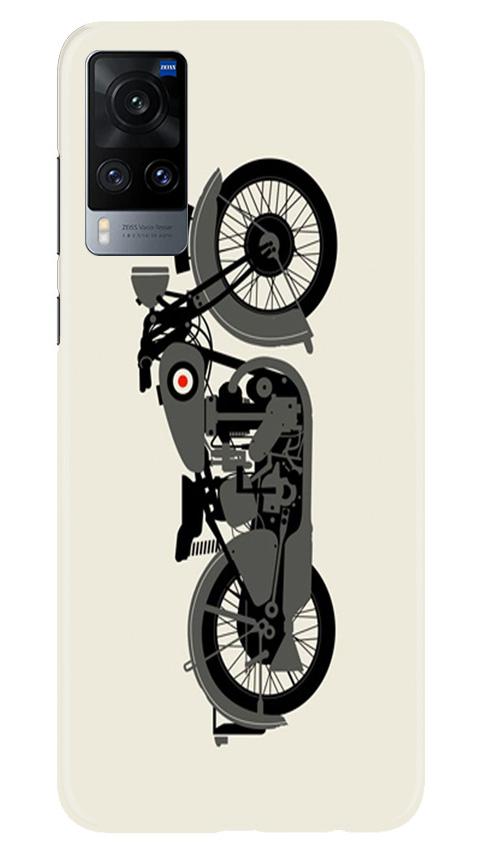 MotorCycle Mobile Back Case for Vivo X60 (Design - 259) MotorCycle Case for Vivo X60 (Design No. 259)