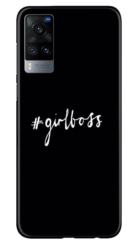#GirlBoss Mobile Back Case for Vivo X60 (Design - 266) #GirlBoss Case for Vivo X60 (Design No. 266)