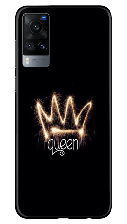 Queen Mobile Back Case for Vivo X60 (Design - 270) Queen Case for Vivo X60 (Design No. 270)