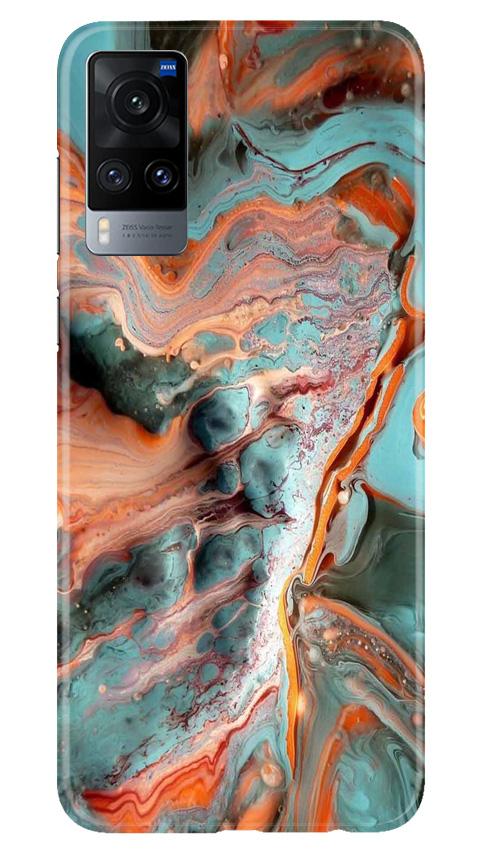 Marble Texture Mobile Back Case for Vivo X60 (Design - 309) Marble Texture Mobile Back Case for Vivo X60 (Design - 309)