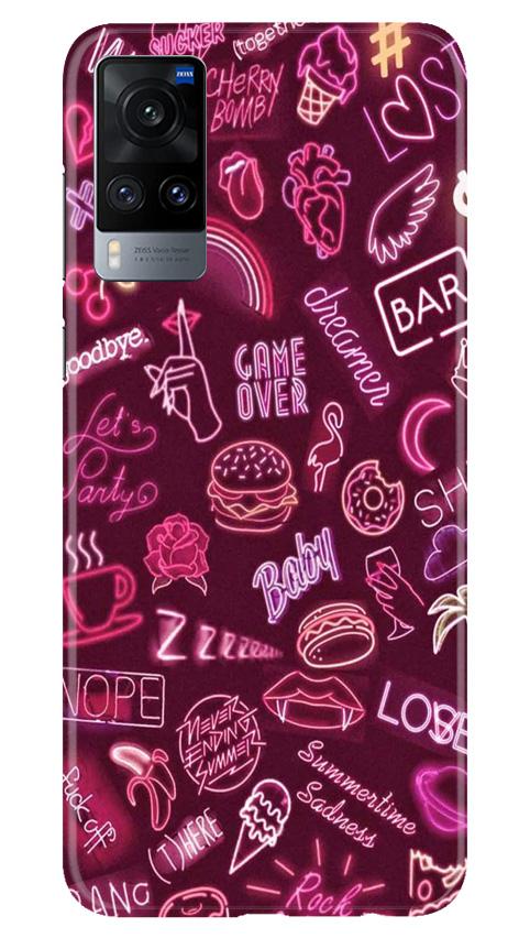Party Theme Mobile Back Case for Vivo X60 (Design - 392) Party Theme Mobile Back Case for Vivo X60 (Design - 392)