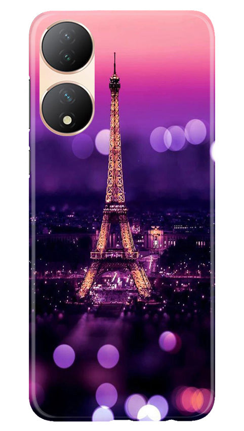 Eiffel Tower Mobile Back Case for Vivo T2 5G (Design - 86) Eiffel Tower Case for Vivo T2 5G