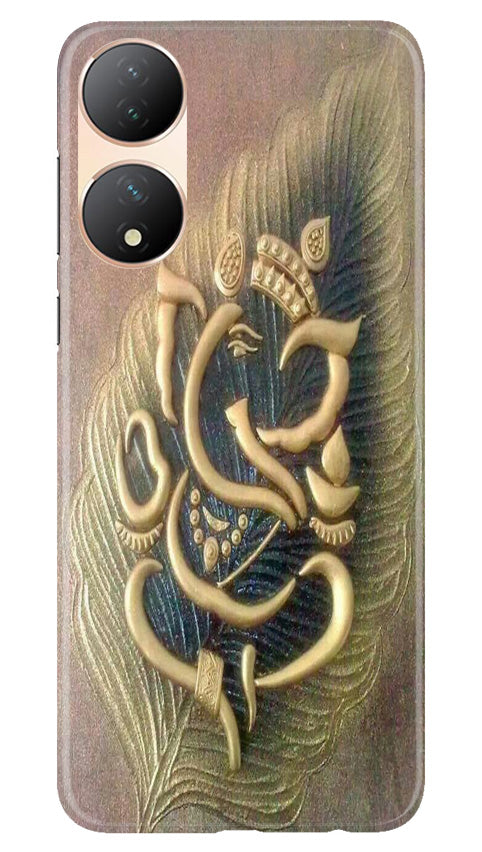 Lord Ganesha Mobile Back Case for Vivo Y100 5G (Design - 100) Lord Ganesha Case for Vivo Y100 5G