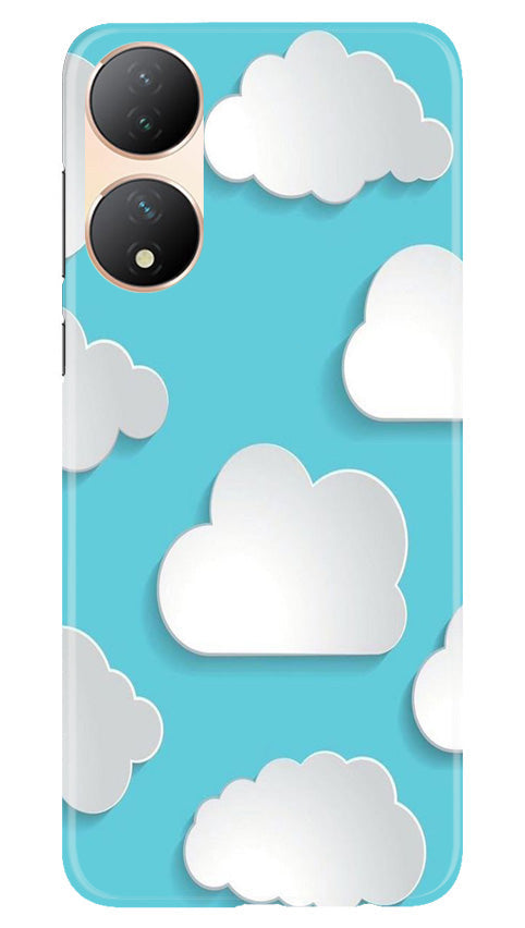 Clouds Mobile Back Case for Vivo T2 5G (Design - 179) Clouds Case for Vivo T2 5G (Design No. 179)