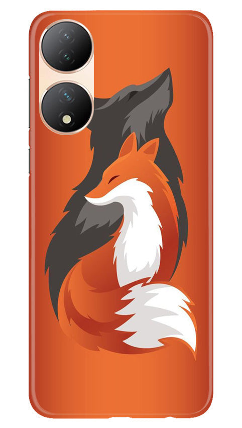 Wolf Mobile Back Case for Vivo Y100 5G (Design - 193) Wolf Case for Vivo Y100 5G (Design No. 193)