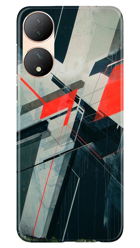 Modern Art Mobile Back Case for Vivo T2 5G (Design - 200) Modern Art Case for Vivo T2 5G (Design No. 200)