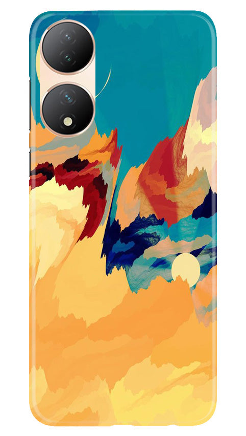 Modern Art Mobile Back Case for Vivo T2 5G (Design - 205) Modern Art Case for Vivo T2 5G (Design No. 205)