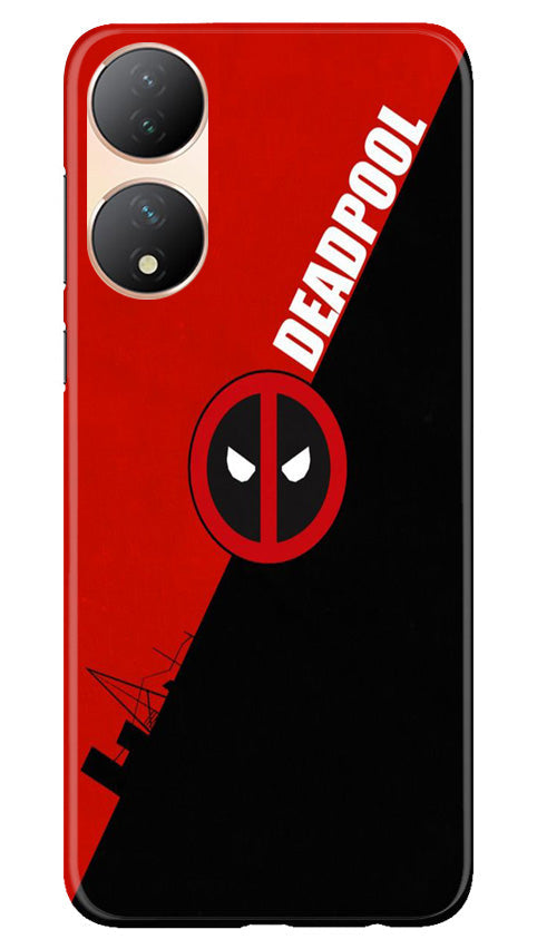 Deadpool Mobile Back Case for Vivo T2 5G (Design - 217) Deadpool Case for Vivo T2 5G (Design No. 217)
