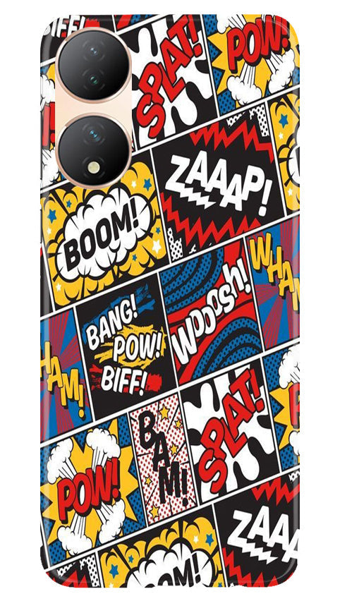 Boom Mobile Back Case for Vivo Y100 5G (Design - 264) Boom Mobile Back Case for Vivo Y100 5G (Design - 264)