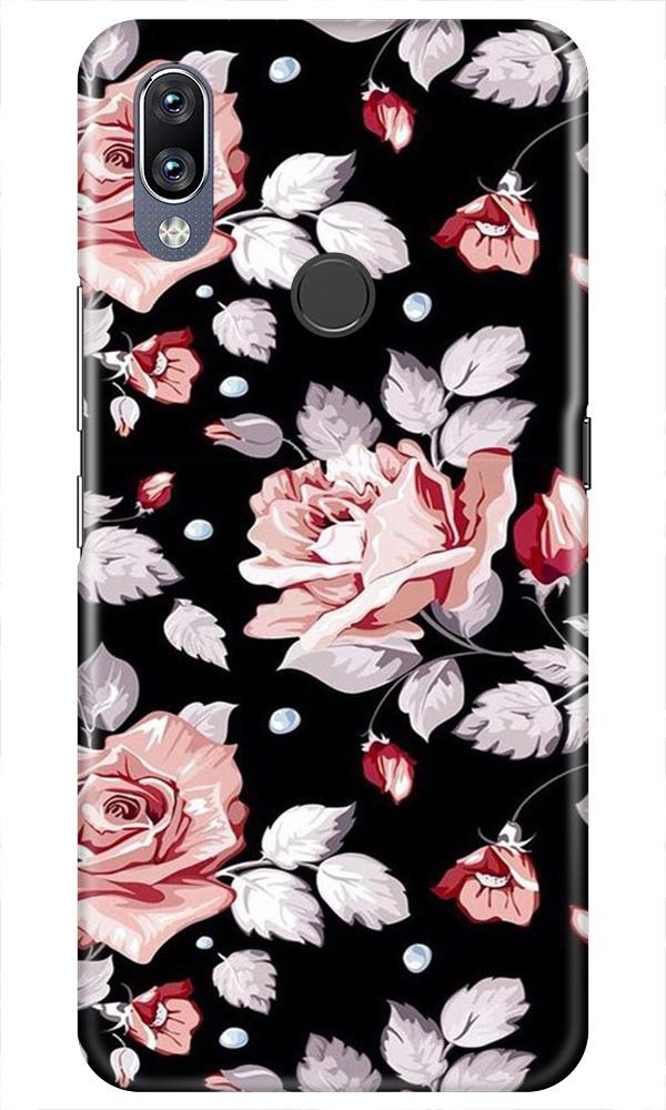 Pink rose Mobile Back Case for Vivo Y11 (Design - 12) Pink rose Case for Vivo Y11