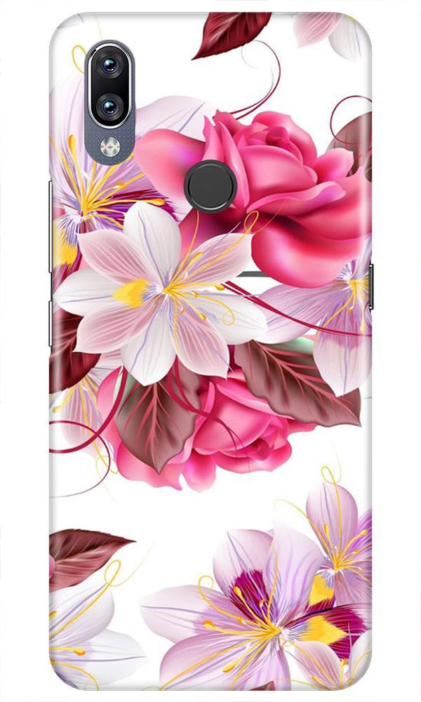 Beautiful flowers Mobile Back Case for Vivo Y11 (Design - 23) Beautiful flowers Case for Vivo Y11
