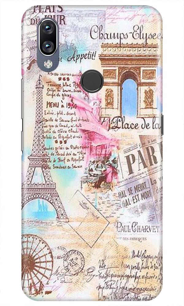 Paris Eiftel Tower Mobile Back Case for Vivo Y11 (Design - 54) Paris Eiftel Tower Case for Vivo Y11