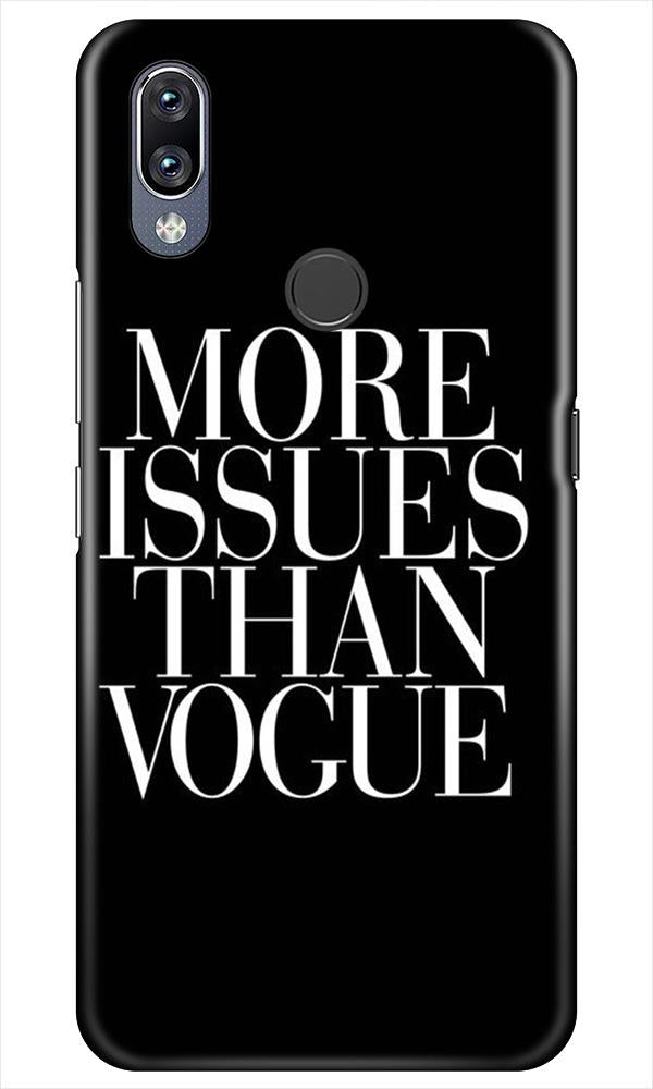 More Issues than Vague Mobile Back Case for Vivo Y11 (Design - 74) More Issues than Vague Case for Vivo Y11