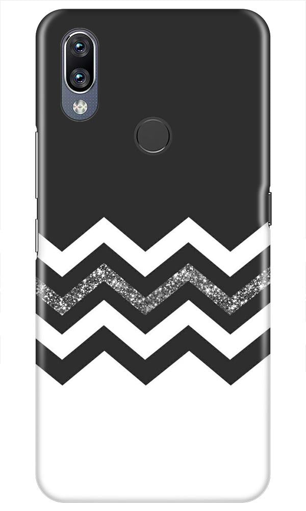 Black white Pattern2Mobile Back Case for Vivo Y11 (Design - 83) Black white Pattern2Case for Vivo Y11
