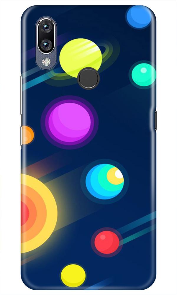 Solar Planet Mobile Back Case for Vivo Y11 (Design - 197) Solar Planet Case for Vivo Y11 (Design - 197)