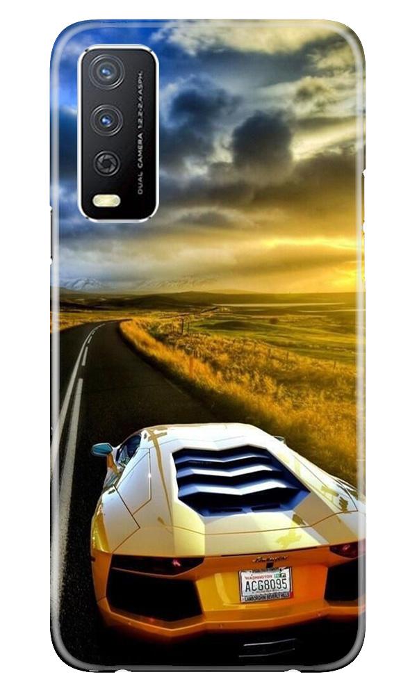 Car lovers Mobile Back Case for Vivo Y12s (Design - 46) Car lovers Case for Vivo Y12s