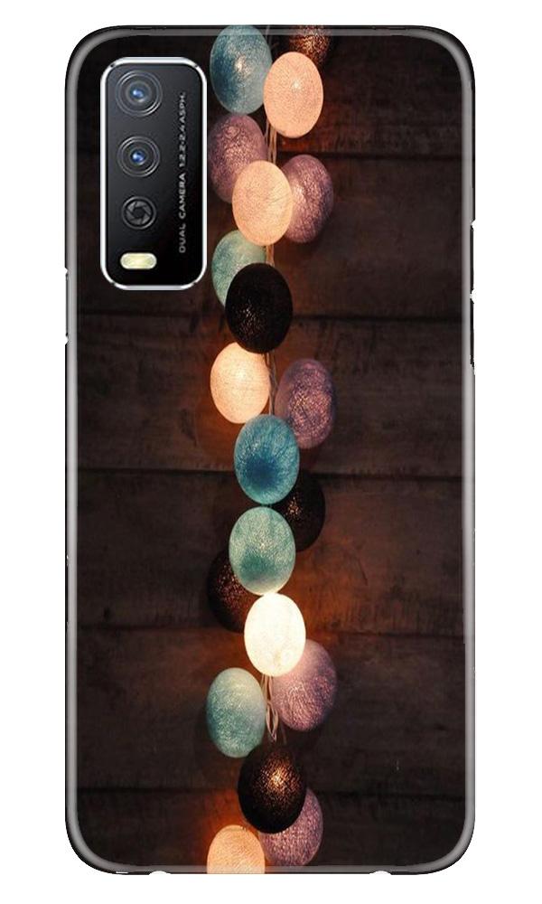 Party Lights Mobile Back Case for Vivo Y12s (Design - 209) Party Lights Case for Vivo Y12s (Design No. 209)