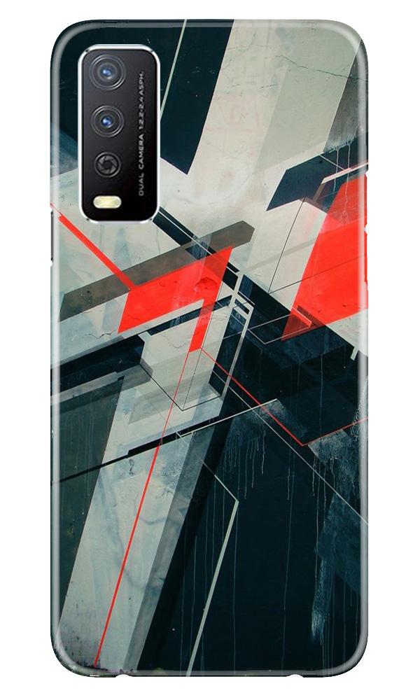 Modern Art Mobile Back Case for Vivo Y12s (Design - 231) Modern Art Case for Vivo Y12s (Design No. 231)