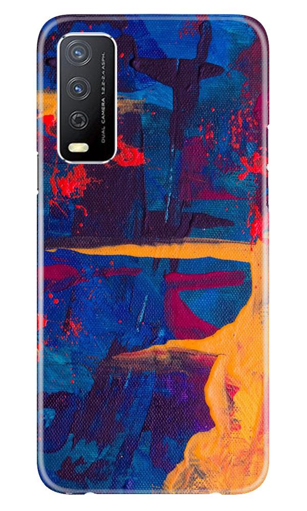 Modern Art Mobile Back Case for Vivo Y12s (Design - 238) Modern Art Case for Vivo Y12s (Design No. 238)