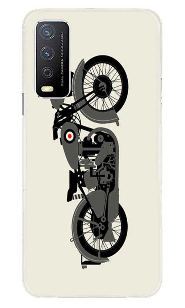 MotorCycle Mobile Back Case for Vivo Y12s (Design - 259) MotorCycle Case for Vivo Y12s (Design No. 259)