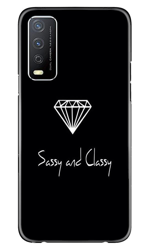 Sassy and Classy Mobile Back Case for Vivo Y12s (Design - 264) Sassy and Classy Case for Vivo Y12s (Design No. 264)
