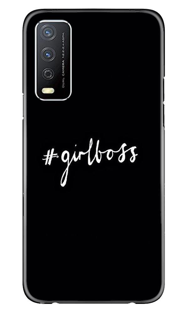 #GirlBoss Mobile Back Case for Vivo Y12s (Design - 266) #GirlBoss Case for Vivo Y12s (Design No. 266)